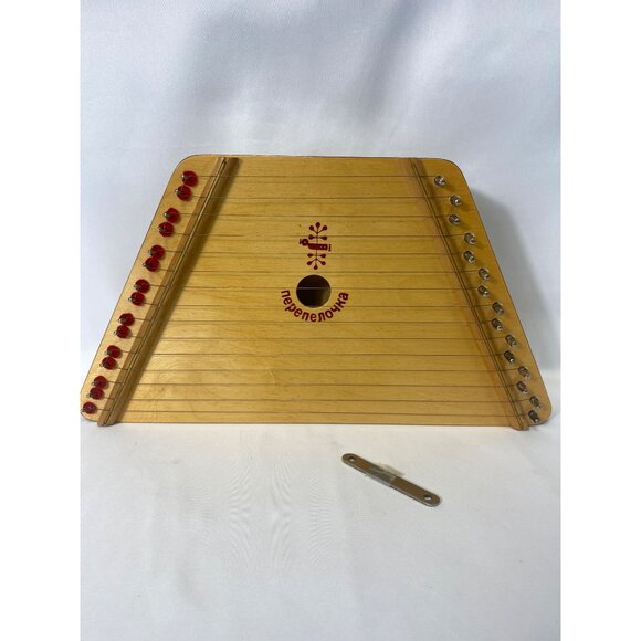 Vintage The Music Maker Nepnenoyka Lap Harp Zither Instrument with Booklet - Picture 7 of 11